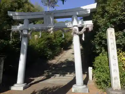 走田神社の鳥居