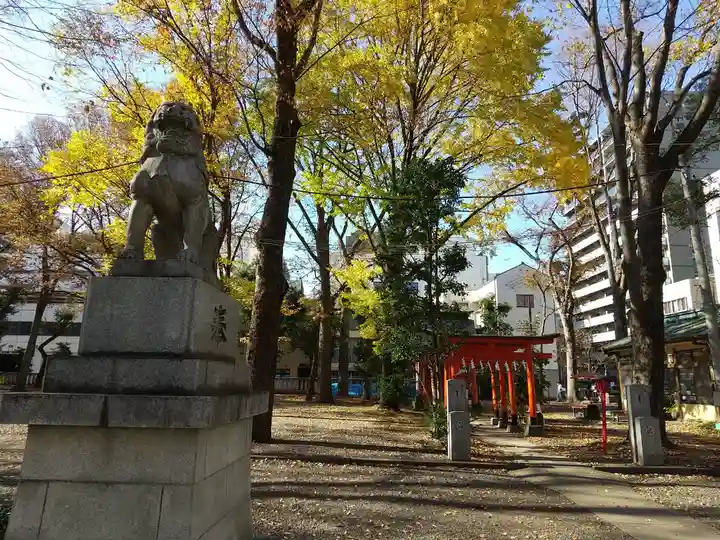 大國魂神社の狛犬