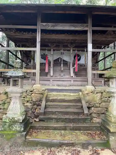 福地若王子神社の本殿