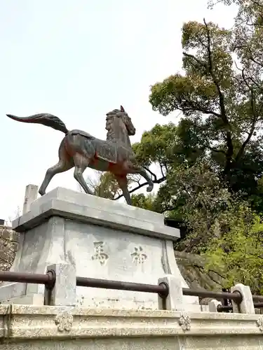 岡崎天満宮の狛犬