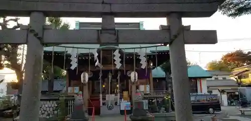 久富稲荷神社の鳥居