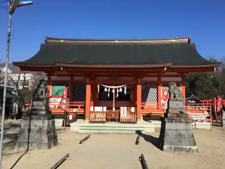 石和八幡宮(官知物部神社)の本殿・本堂