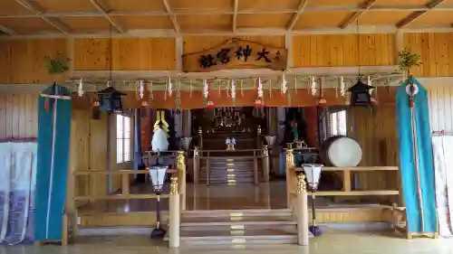 富川神社の本殿・本堂
