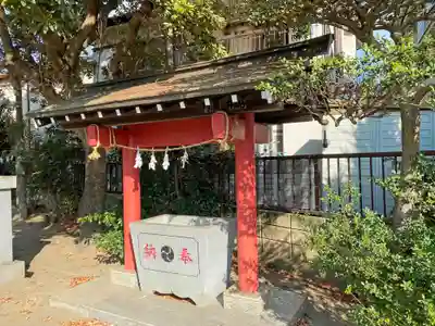 小野神社の手水舎