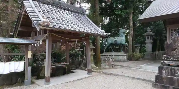 神明社(祖父江神明社)の手水舎