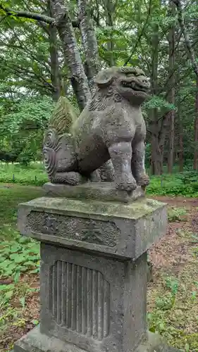 音更神社の狛犬