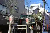 深川稲荷神社の鳥居