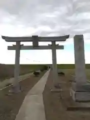 白山神社の鳥居