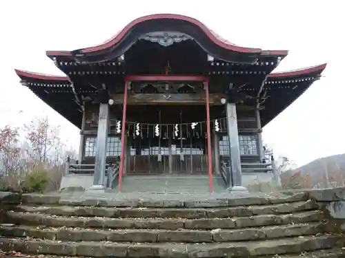 丸瀬布神社の本殿・本堂