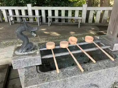 神鳥前川神社の手水舎