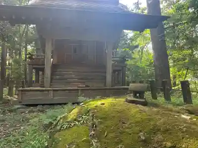 月山神社(中尊寺奥の院)(岩手県)