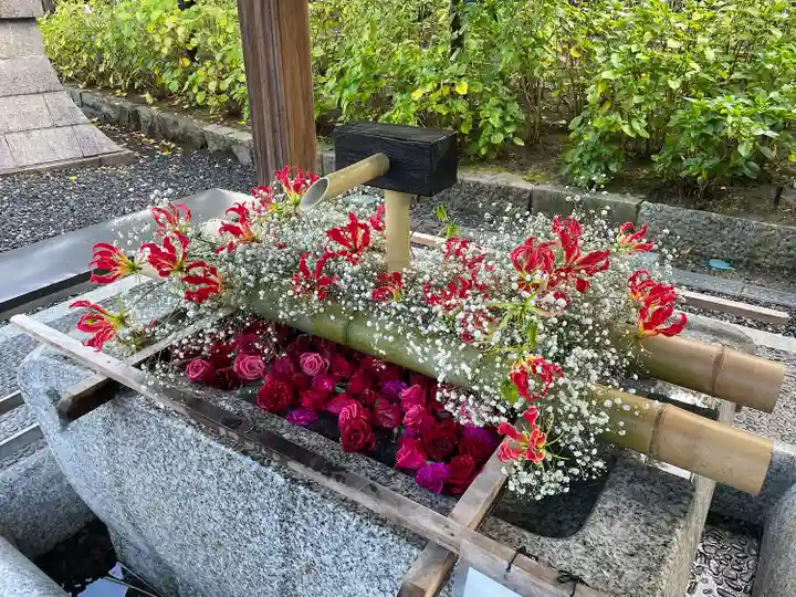 白山神社の手水舎