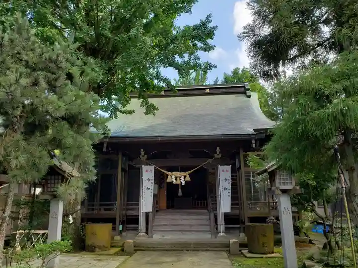 大木白山社の本殿・本堂