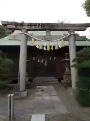 鶴峰八幡神社の鳥居