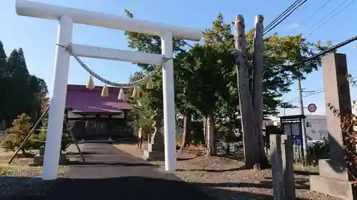 岩見沢相馬神社の鳥居