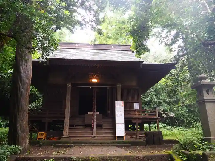 上諏訪社の本殿・本堂