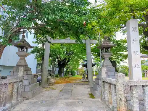 濱神明社の鳥居