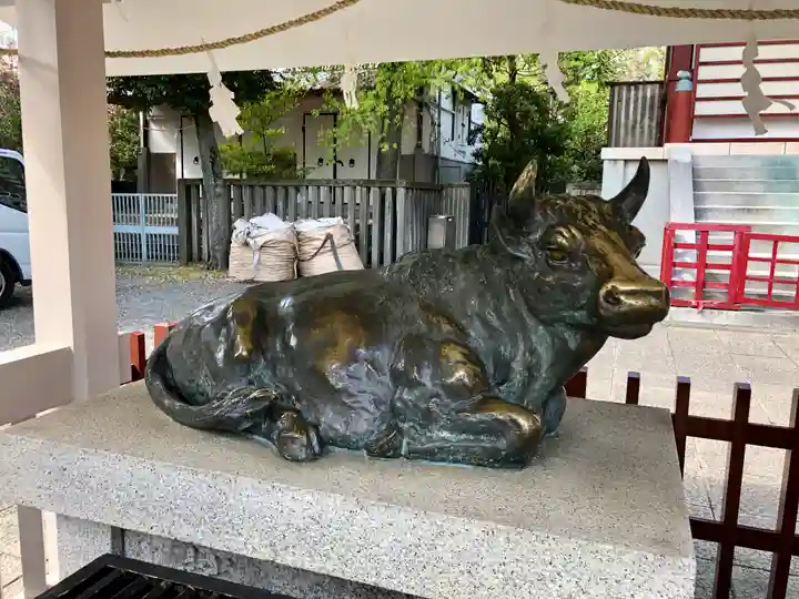 亀戸天神社の狛犬