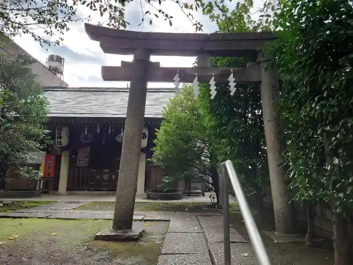 櫻田神社の鳥居