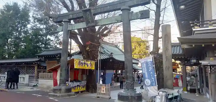 湯島天満宮の鳥居