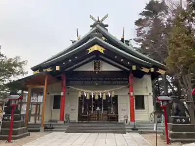 発寒神社の本殿・本堂