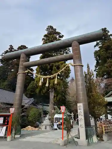 國魂神社の鳥居