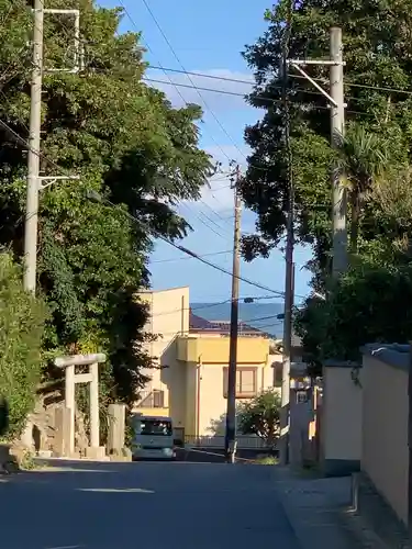 笠上神社の鳥居