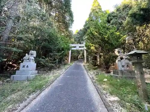 長府石鎚神社の鳥居