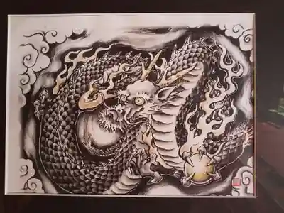 毛谷黒龍神社の芸術