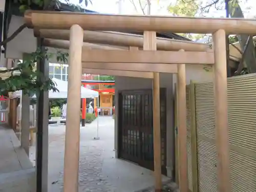 蛇窪神社の鳥居