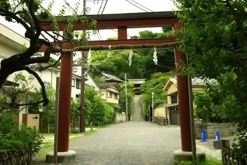 荏柄天神社の鳥居