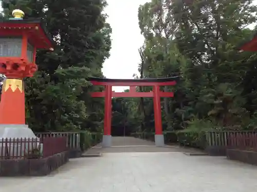 井草八幡宮の鳥居