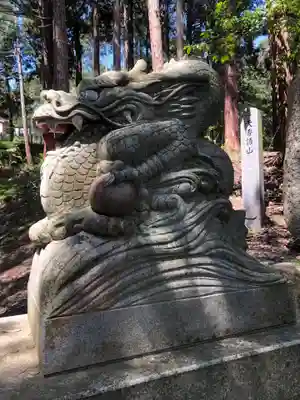 眞名井神社(籠神社奥宮)の狛犬