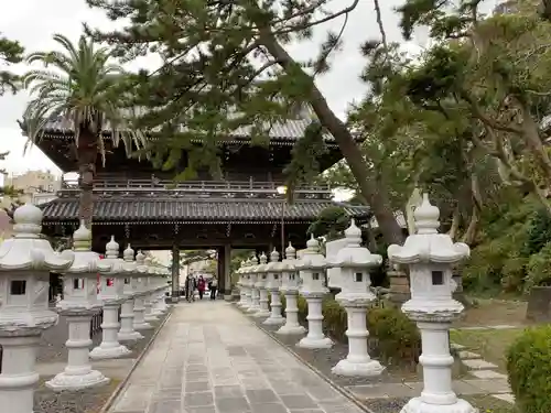 誕生寺の山門