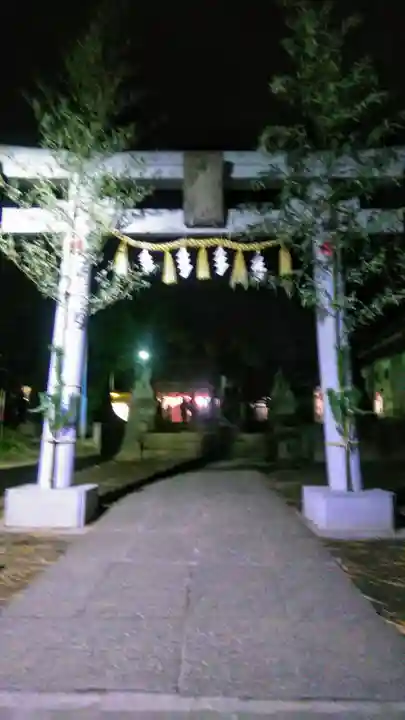 豊玉氷川神社の鳥居