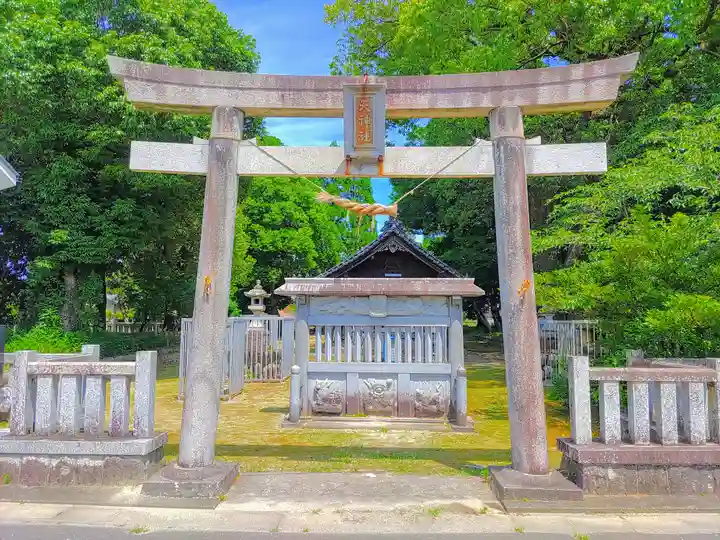 天神社(笹野)の鳥居