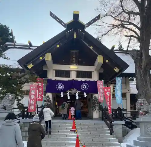 豊平神社の本殿