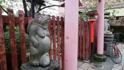 柳森神社の狛犬