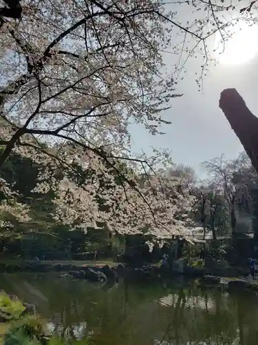 靖國神社の庭園