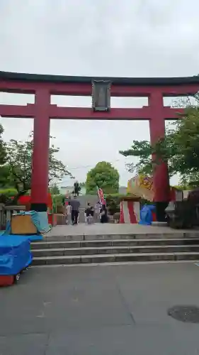 亀戸天神社の鳥居
