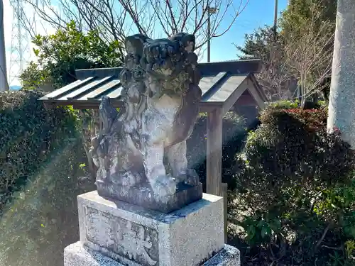 熊野神社 宇氣比神社の狛犬