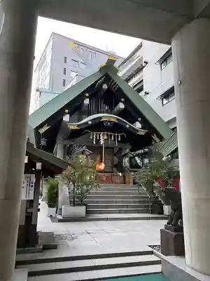 築土神社の本殿・本堂