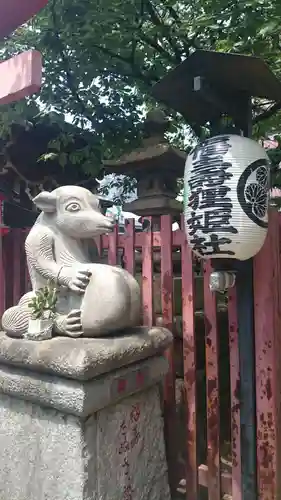 柳森神社の狛犬