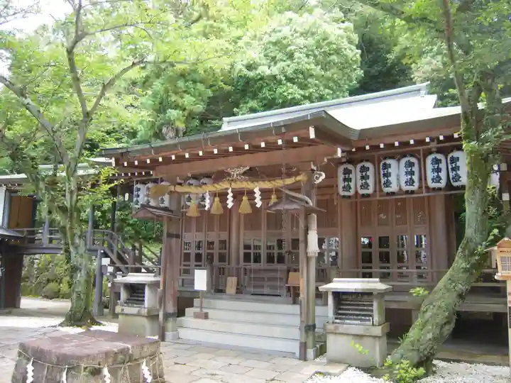 石切劔箭神社上之社の本殿・本堂