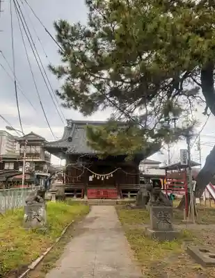 青梅神社の本殿・本堂