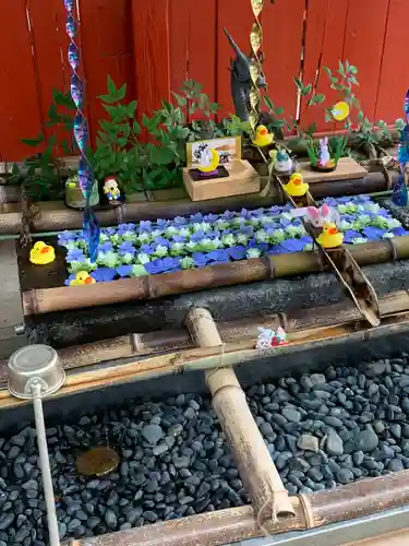 白岡八幡神社の手水舎