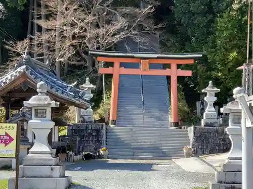 塩田八幡宮の鳥居