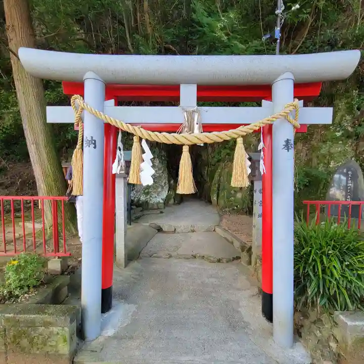 藤ヶ崎龍神社の鳥居