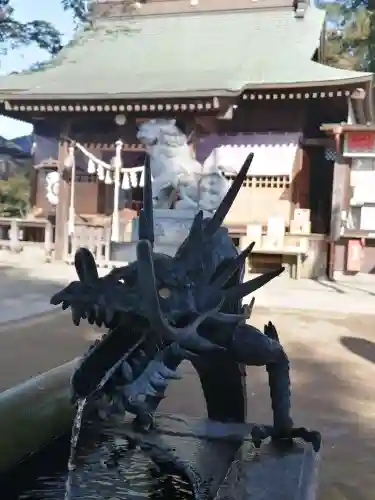 守谷総鎮守 八坂神社の手水舎