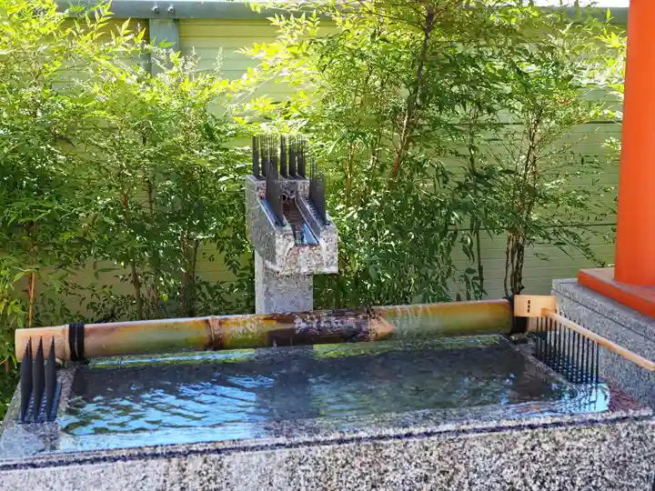 石清尾八幡宮の手水舎